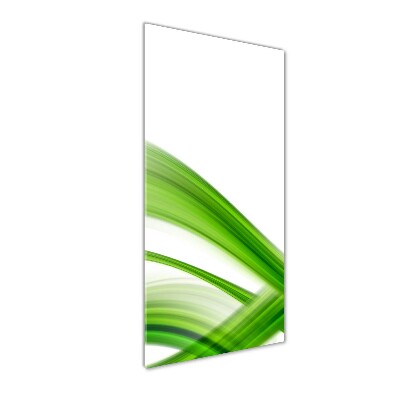 Verticale foto op glas Abstracte golf