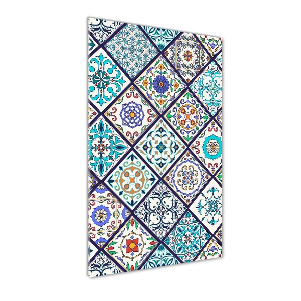 Verticale foto op glas Keramische tegels