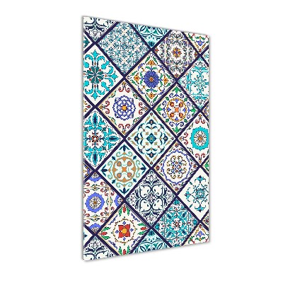 Verticale foto op glas Keramische tegels