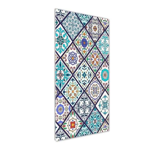 Verticale foto op glas Keramische tegels