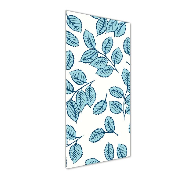 Verticale foto op glas Bladeren