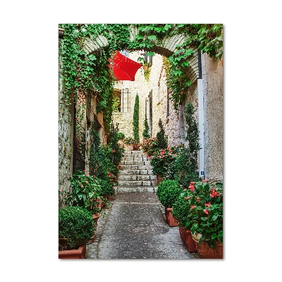 Verticale foto op glas Straten van Frankrijk