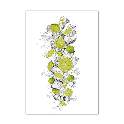 Verticale foto op glas Limoenen