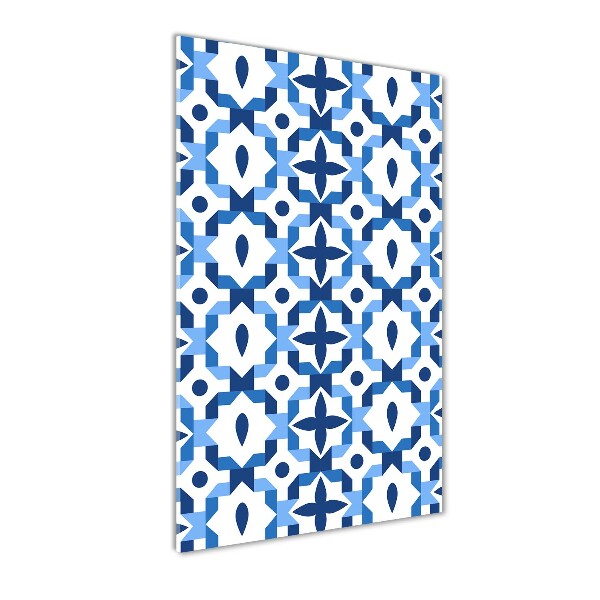 Verticale glasfoto Geometrische achtergrond