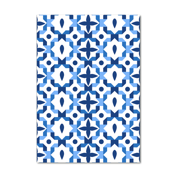 Verticale glasfoto Geometrische achtergrond