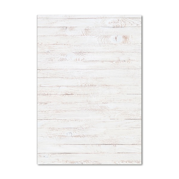 Verticale glasfoto Houten achtergrond