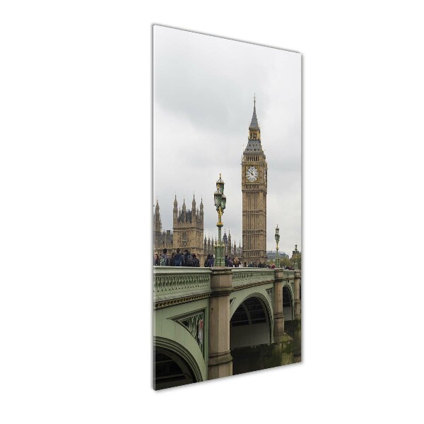Verticale foto op glas Big Ben Londen