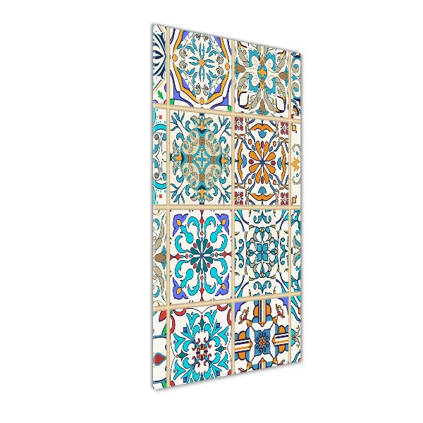 Verticale foto op glas Keramische tegels