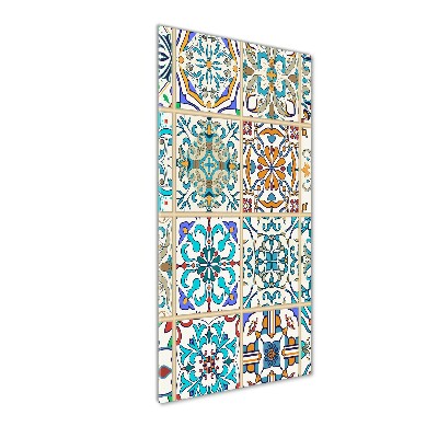 Verticale foto op glas Keramische tegels