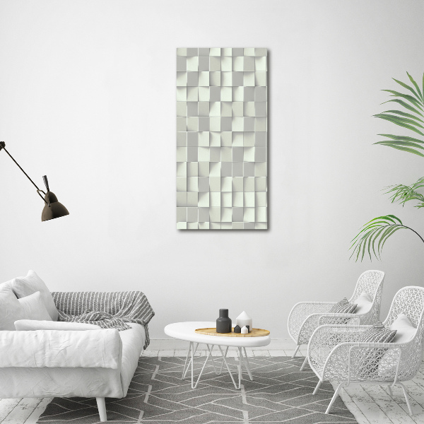 Verticale glasfoto Geometrisch patroon