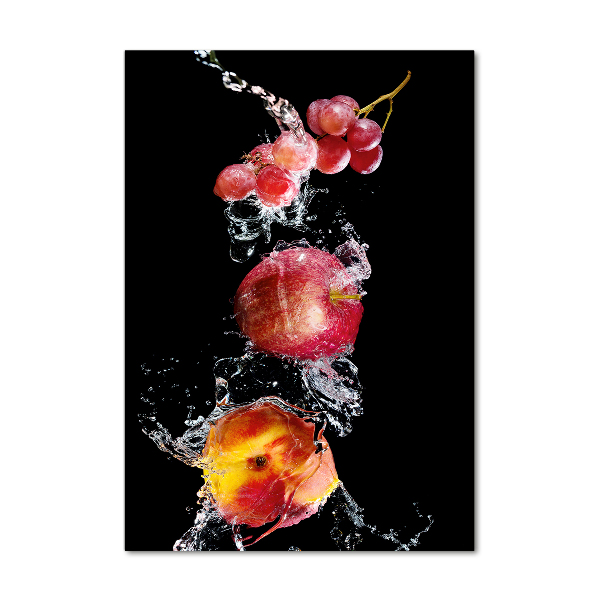 Verticale glasfoto Fruit