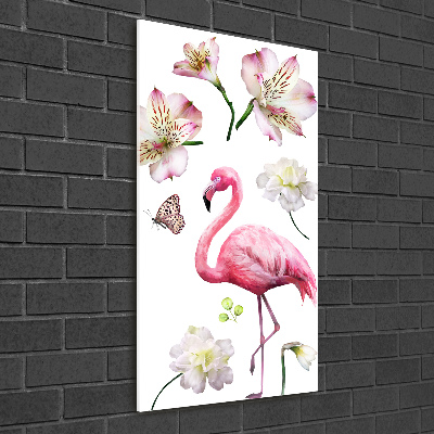 Verticaal glasschilderij Tropische collectie