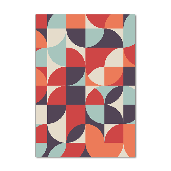 Verticale glasfoto Abstracte achtergrond