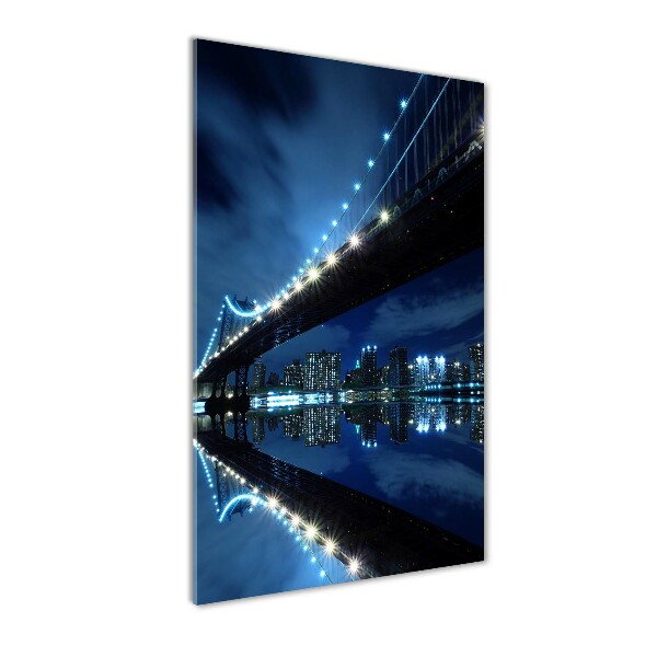 Verticale foto op glas Manhattan, New York