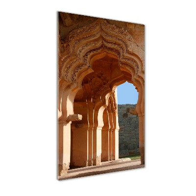 Verticale foto op glas Lotus Mahal Hampi