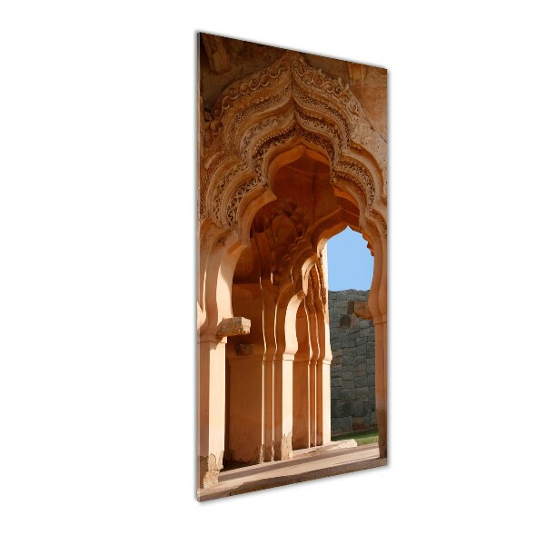 Verticale foto op glas Lotus Mahal Hampi