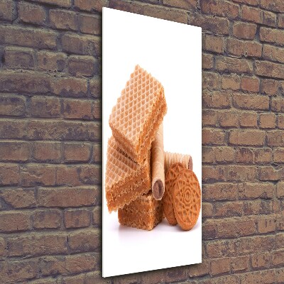 Verticale glasfoto Cookies