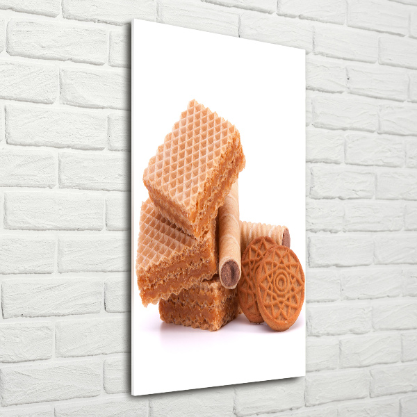 Verticale glasfoto Cookies
