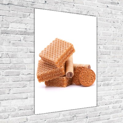 Verticale glasfoto Cookies
