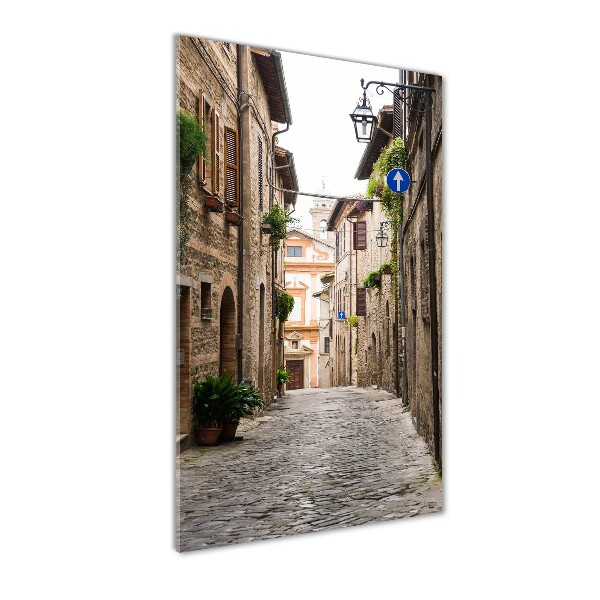 Verticale foto op glas Italiaanse straten