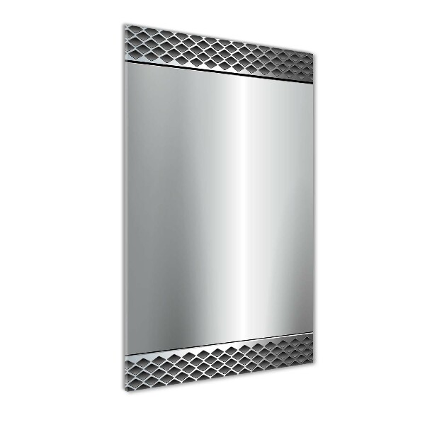 Verticale foto op glas Metalen achtergrond