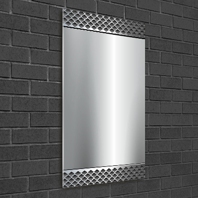 Verticale foto op glas Metalen achtergrond