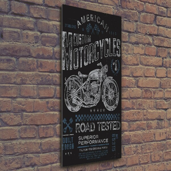 Verticale foto op glas Automobiel