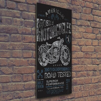 Verticale foto op glas Automobiel