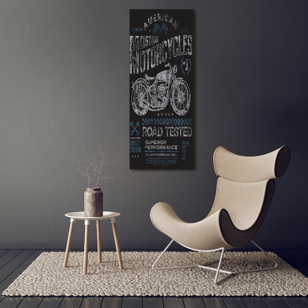 Verticale foto op glas Automobiel