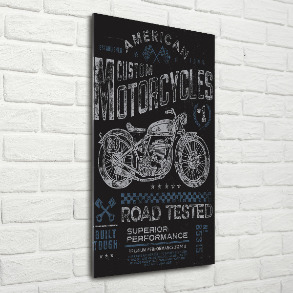 Verticale foto op glas Automobiel