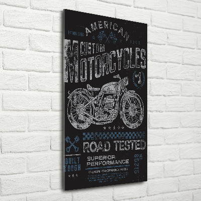 Verticale foto op glas Automobiel