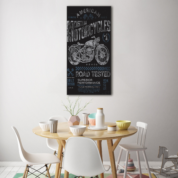 Verticale foto op glas Automobiel