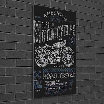 Verticale foto op glas Automobiel