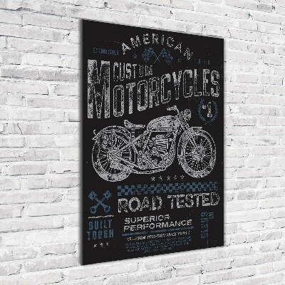 Verticale foto op glas Automobiel