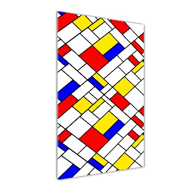 Verticale foto op glas Abstractie