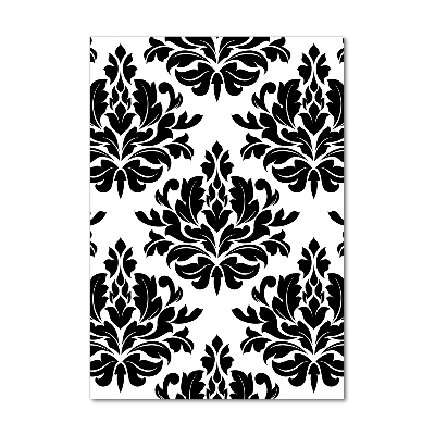 Verticale glasfoto Ornamenten