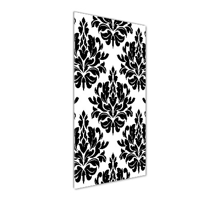 Verticale glasfoto Ornamenten