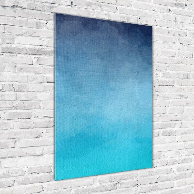 Verticale glasfoto Rook