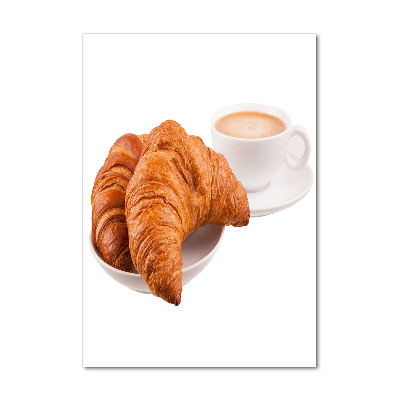 Verticale foto op glas Ontbijt