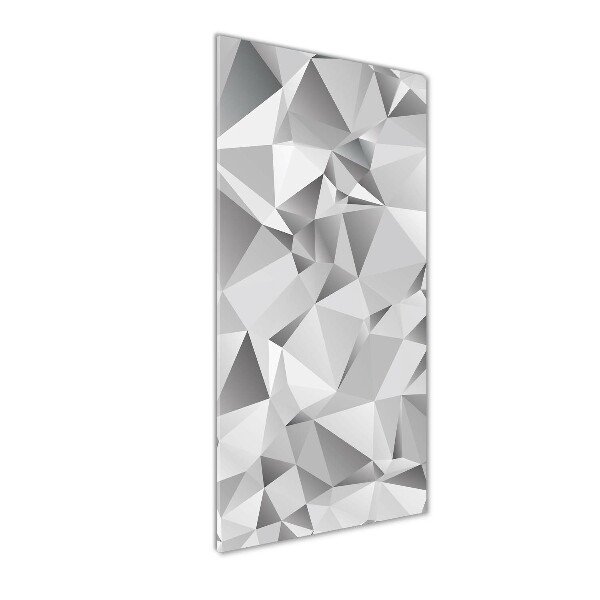 Verticale foto op glas 3D-abstractie