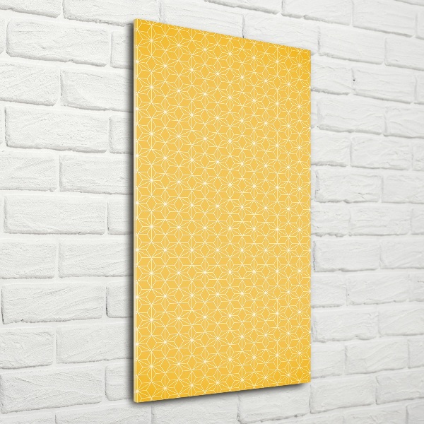 Verticale glasfoto Sterren