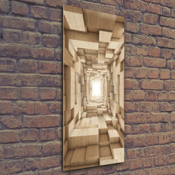 Verticale glasfoto Abstractie