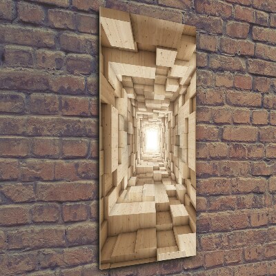 Verticale glasfoto Abstractie