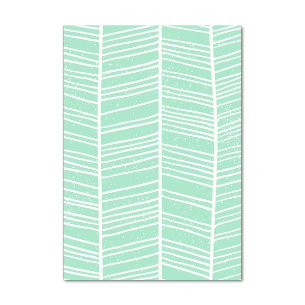 Verticale glasfoto Visgraatpatroon