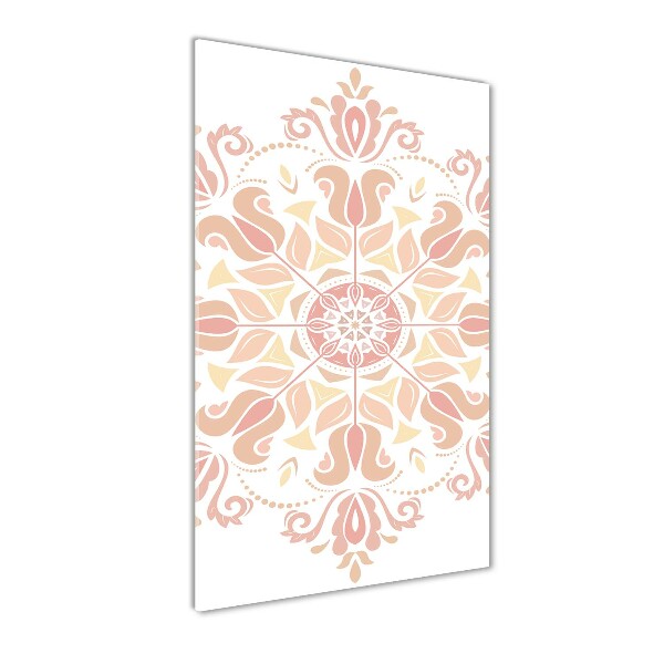 Verticale foto op glas Oosters patroon