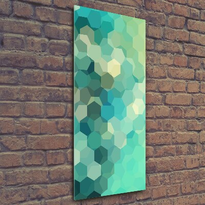 Verticaal glasschilderij Abstracte achtergrond