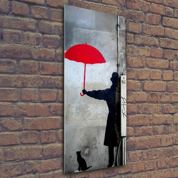 Verticale foto op glas Muurschildering