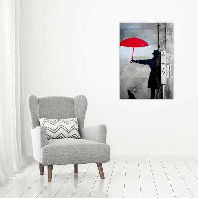 Verticale foto op glas Muurschildering