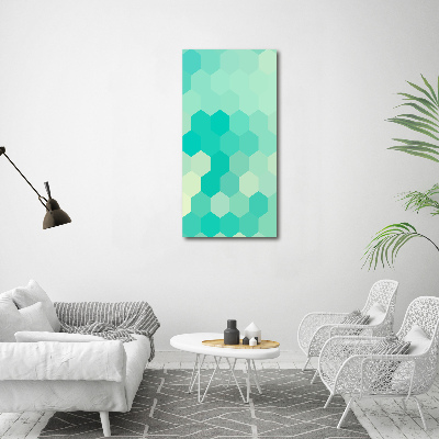 Verticale foto op glas Geometrische achtergrond