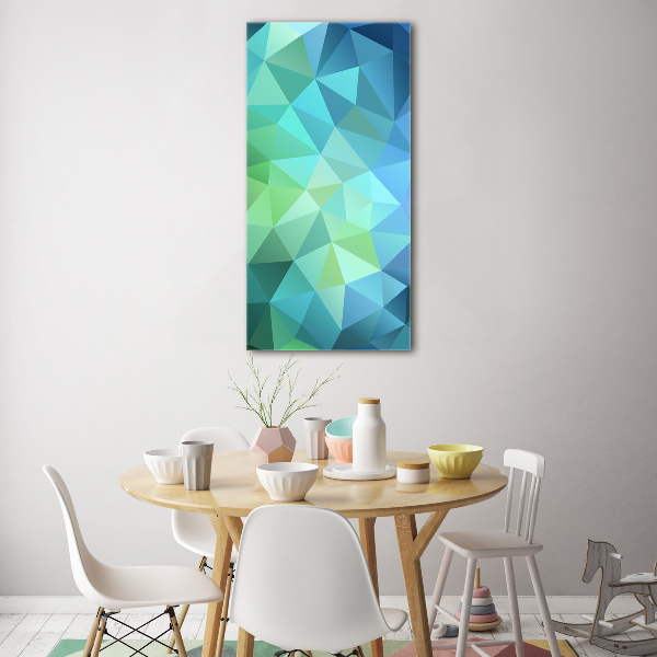 Verticale foto op glas Abstracte achtergrond